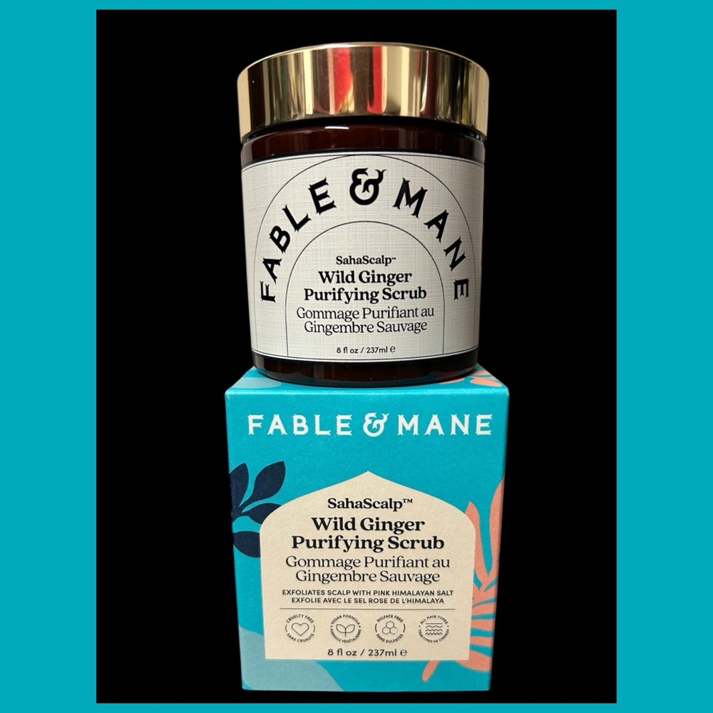 FABLE & MANE Wild Ginger Purifying Scalp Scrub